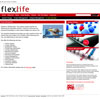 screengrab of flexlife re-design
