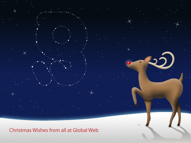 Global Web Christmas card