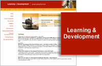 Image relating to 'Learning and Development - Corporate Portal' project