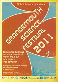 Grangemouth Science Festival 2011 Poster
