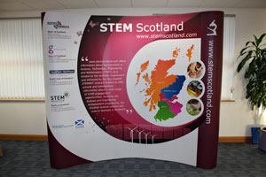 STEM Scotland Display Banner